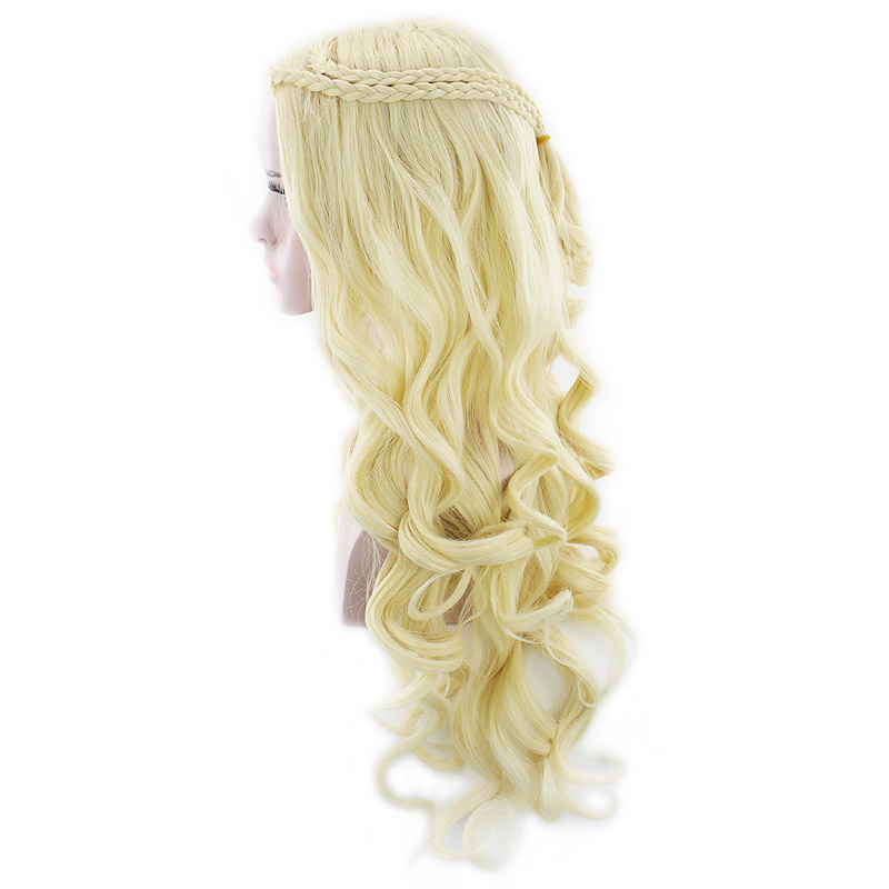 Парик "Дейнерис мать драконов", блонд