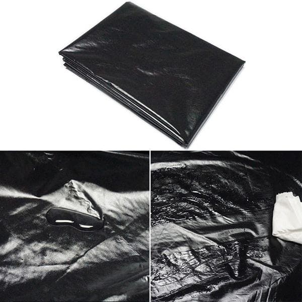 Простыня Fetish для эротических игр черная, 130*220