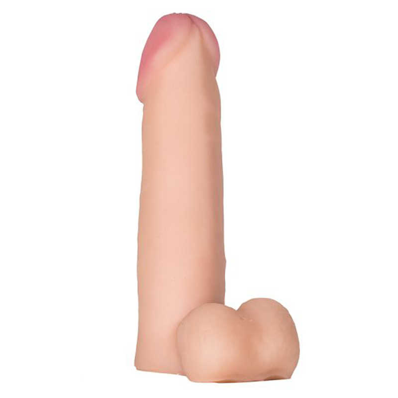 Трусики с насадкой-фаллоимитатором из киберкожи №56