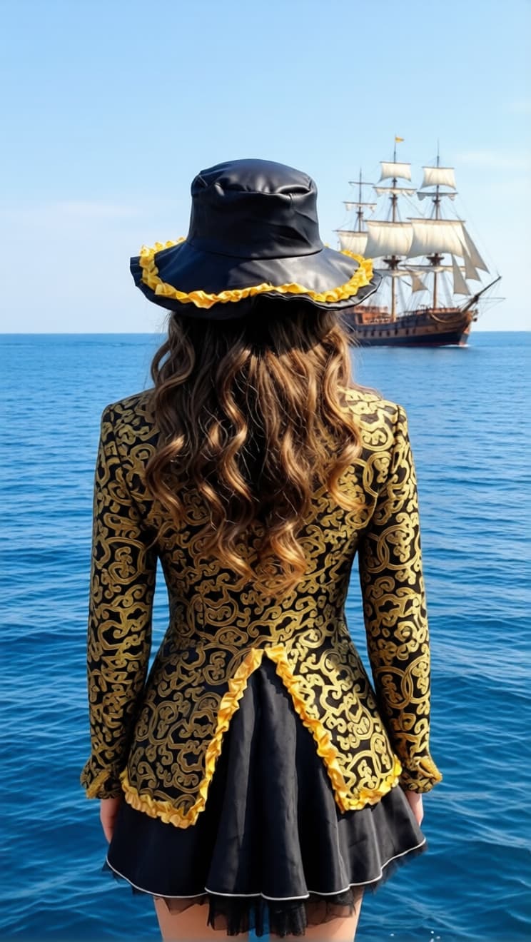 Ролевой костюм "Пиратка-3"