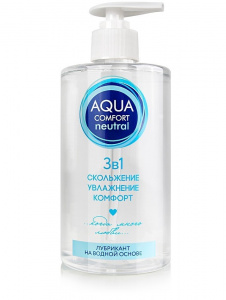 Лубрикант на водной основе AQUA COMFORT hot secret NEUTRAL 440г