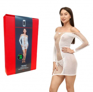 EroHot Glow Платье сетка Delika светящееся в темноте EroHot Glow Платье сетка Delika светящееся в темноте