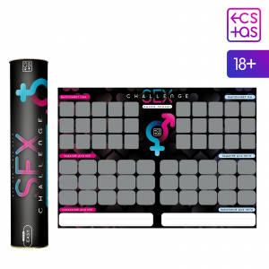 Скретч-плакат "Секс-челлендж"