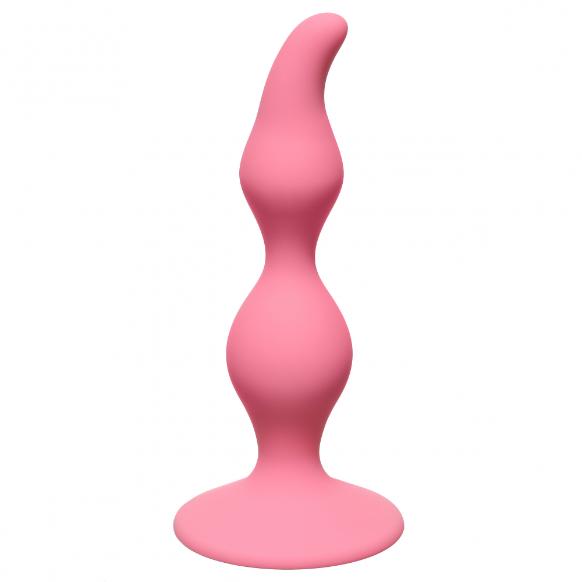 Анальная пробка "Curved Anal Plug Pink"