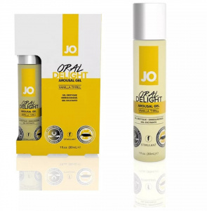 JO Гель для оральных ласк Oral Delight Vanilla Thrill с десенсибилизацией, 30 мл