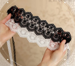 Маска на глаза кружевная