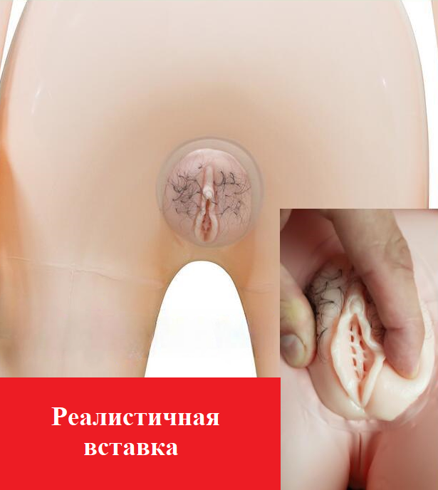 Кукла с реалистичными вставками, с вибрацией и голосовым сопровождением (насос в комплекте)