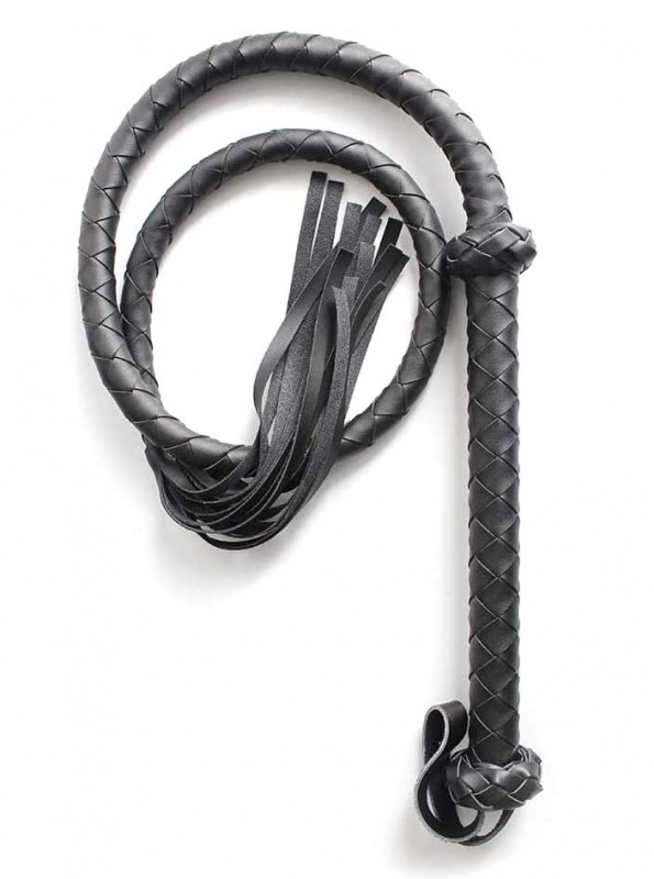 Кнут плетеный "Liman" черный