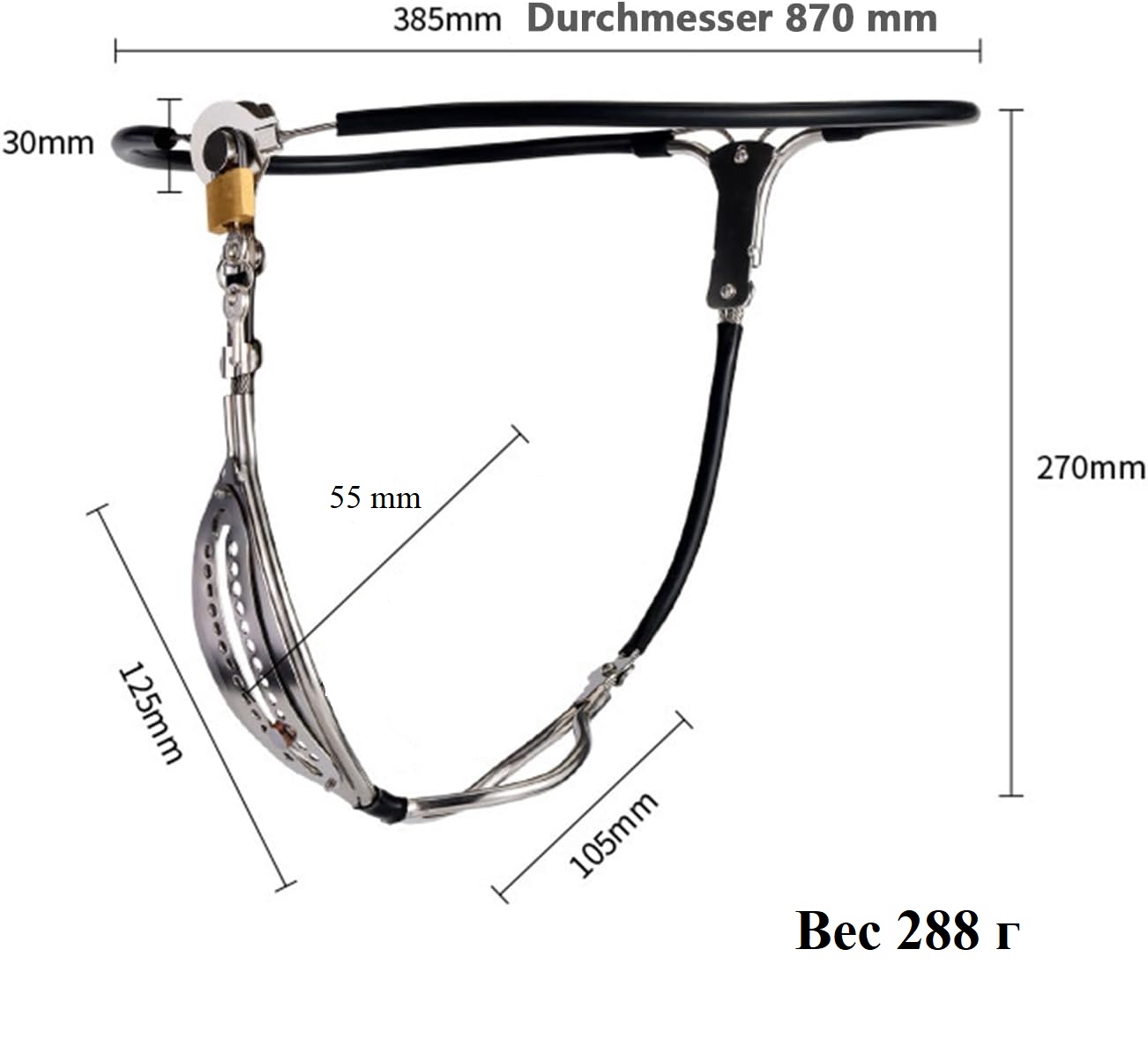 Пояс верности женский металлический Пояс верности женский металлический