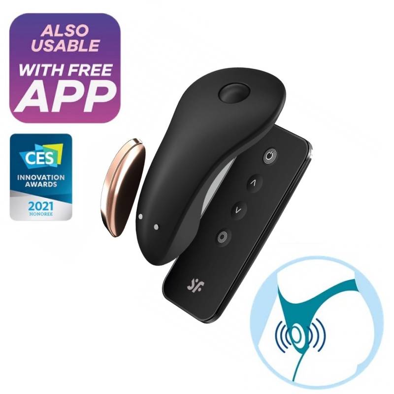 Satisfyer Бесшумный вибромассаже в трусики Little Secret