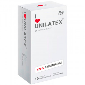 UNILATEX Ultrathin, 12+3шт