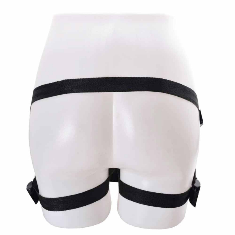 Трусики "Stripe" с кольцом для насадки-фаллоимитатора 