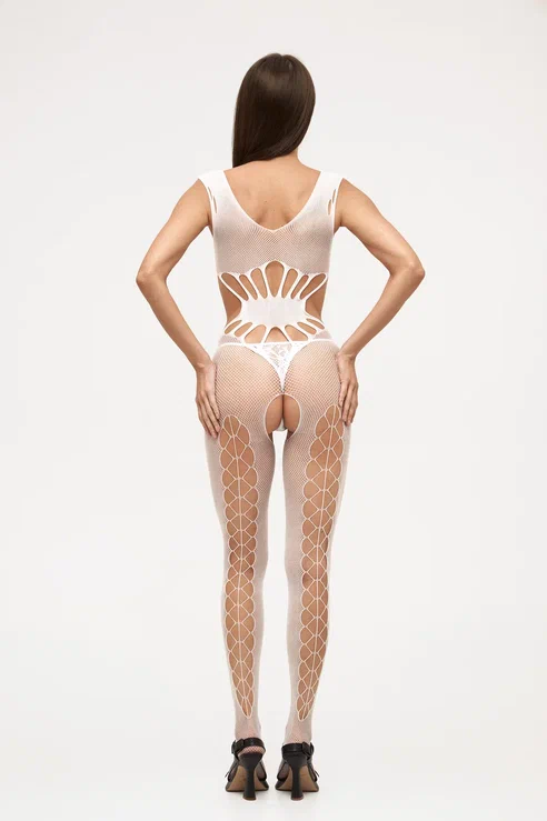 EroHot Glow Боди-комбинезон сетка "Malwia" светящийся в темноте EroHot Glow Боди-комбинезон сетка "Malwia" светящийся в темноте