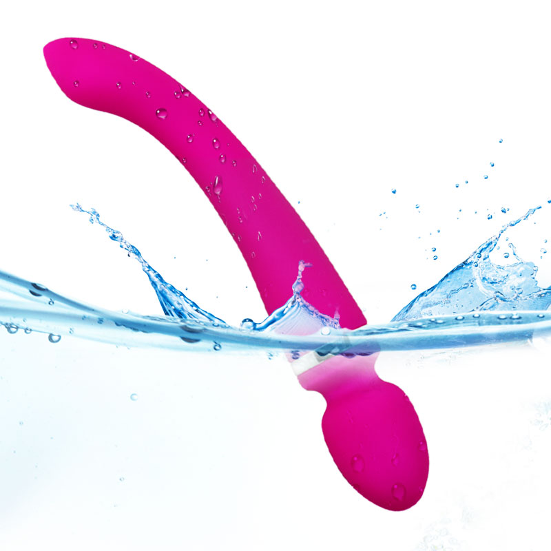 Вибромассажер силиконовый с двухсторонней вибрацией