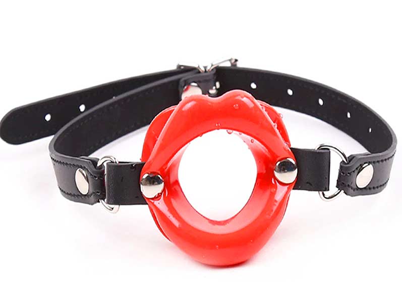 Кляп-расширитель для рта "Sponge ext" красный