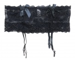 Пояс для чулок "Asmann Belt Black" черный