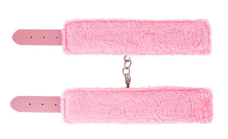 Наручники с мехом "Komena" розовые купить по цене 525 руб. с доставкой ...