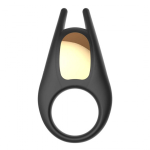 Виброкольцо-насадка силиконовое стимулирующее LUCAS "Бэтмен", 10 режимов