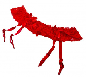 Пояс для чулок кружевной