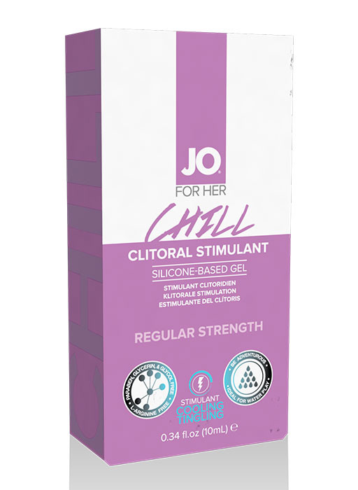 Гель для клитора JO "CHILL" охлаждающий, 10мл