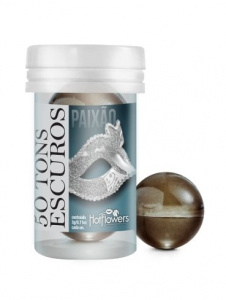 HotFlowers Лубрикант 50 TONS PASSION на масляной основе в виде 2-х шариков с разогревающим эффектом