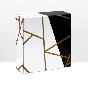 Коробка подарочная складная,  28*9*29 см