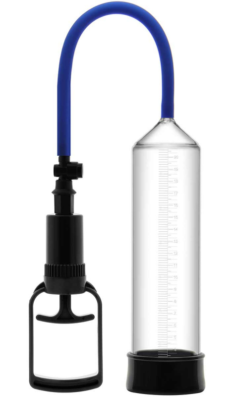 Вакуумная помпа Erozon Penis Pump прозрачная с насосом в виде поршня