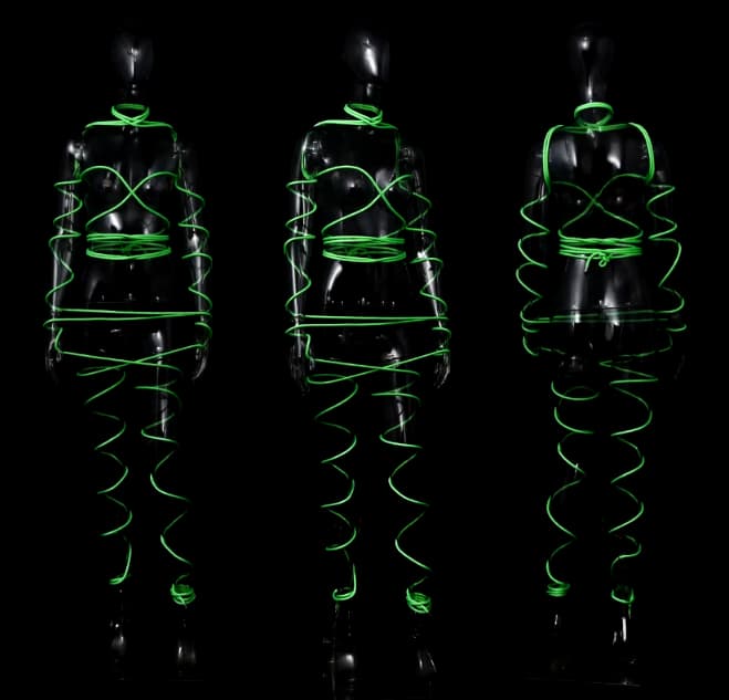 EroHot Glow Веревка для связывания (шибари) светящаяся в темноте 10 метров