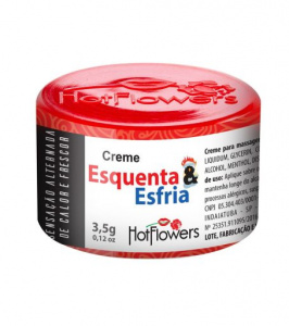 HotFlowers Крем Esquenta&Esfria с охлаждающе-разогревающим эффектом для наружного применения