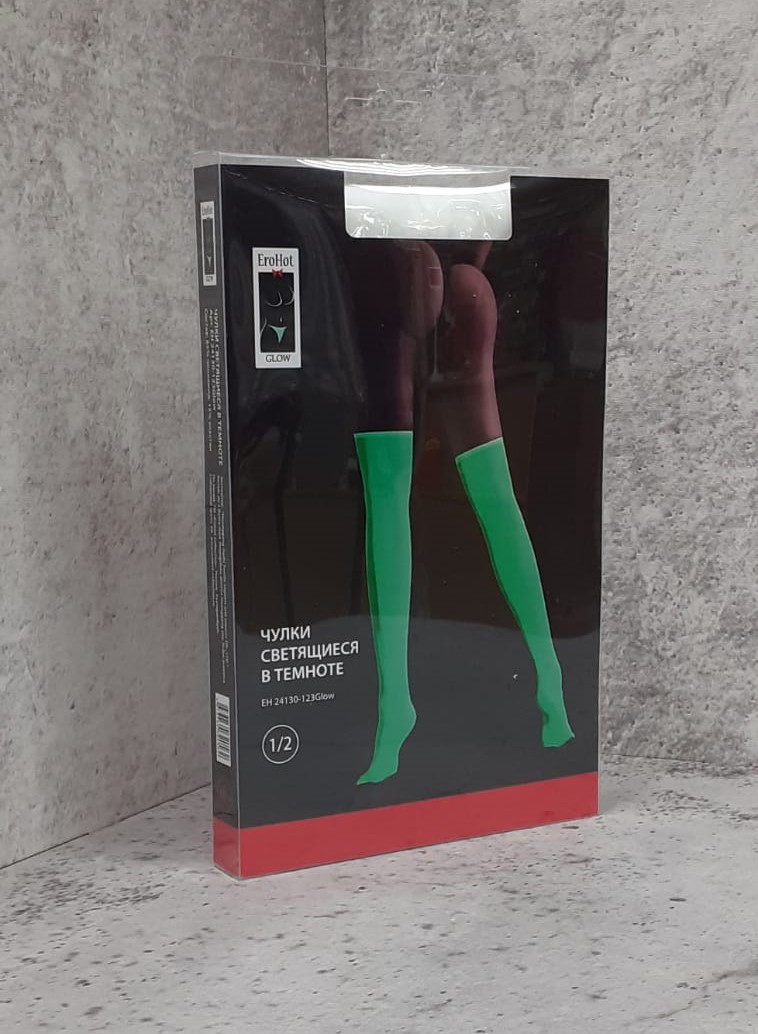EroHot Glow Чулки светящиеся в темноте CH-123 EroHot Glow Чулки светящиеся в темноте CH-123