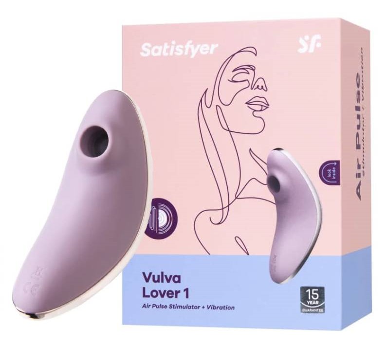 Satisfyer Вакуумно-волновой клиторальный вибростимулятор Vulva Lover 1 (violet) 