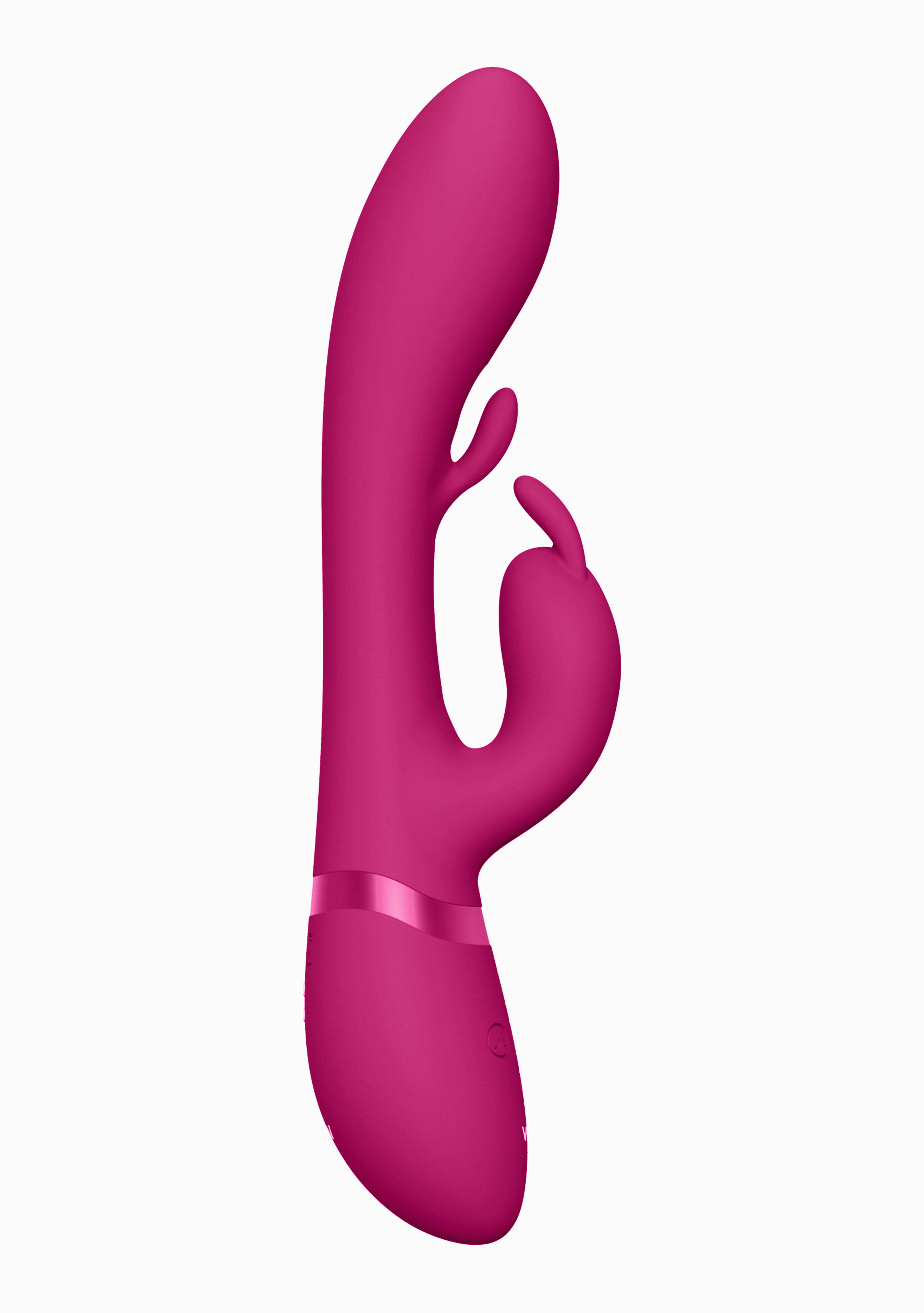 Вибромассажер Tama с функцией мерцающего язычка - Pink