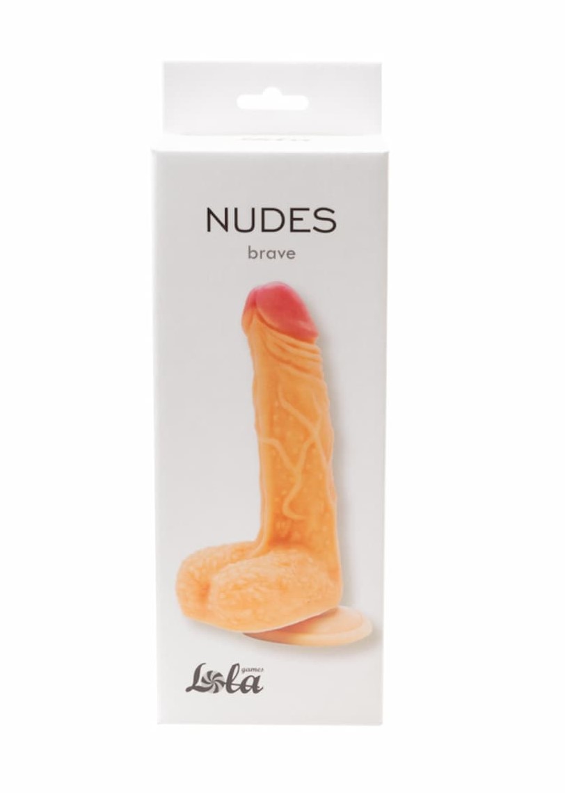 Фаллоимитатор на Присоске Nudes Brave