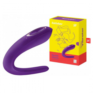 Satisfyer Вибромассажер для пар Partner перезаряжаемый Double Classic