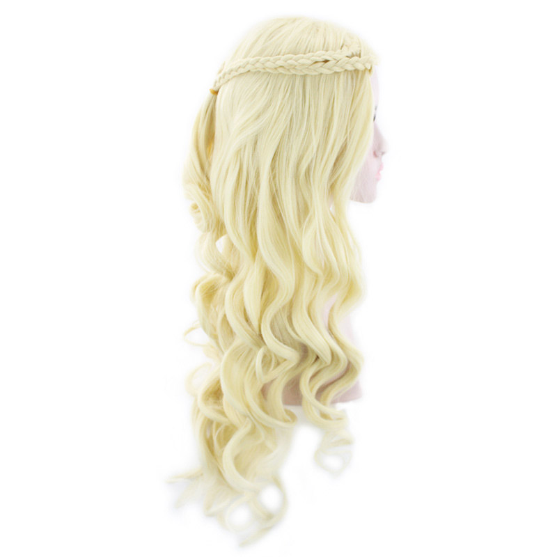 Парик "Дейнерис мать драконов", блонд