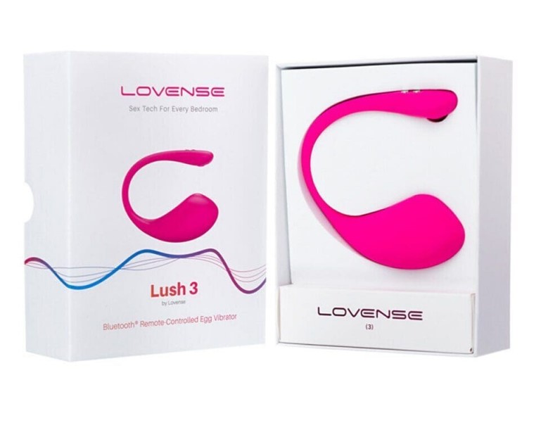 Виброяйцо LOVENSE Lush 3 с дистанционным управлением