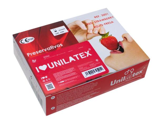 Презервативы "UNILATEX Red Fruit", 144 шт