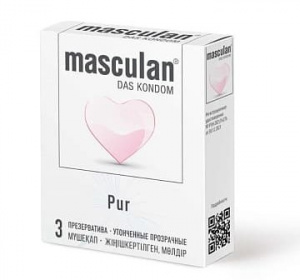 Masculan Pur classic (утонченные), 3 шт