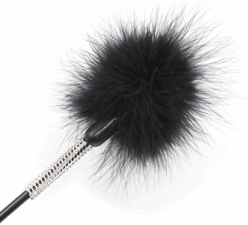 Стек с опушкой и сердцем "Sensy"