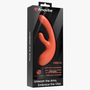 Инновационный вибратор кролик Vibella