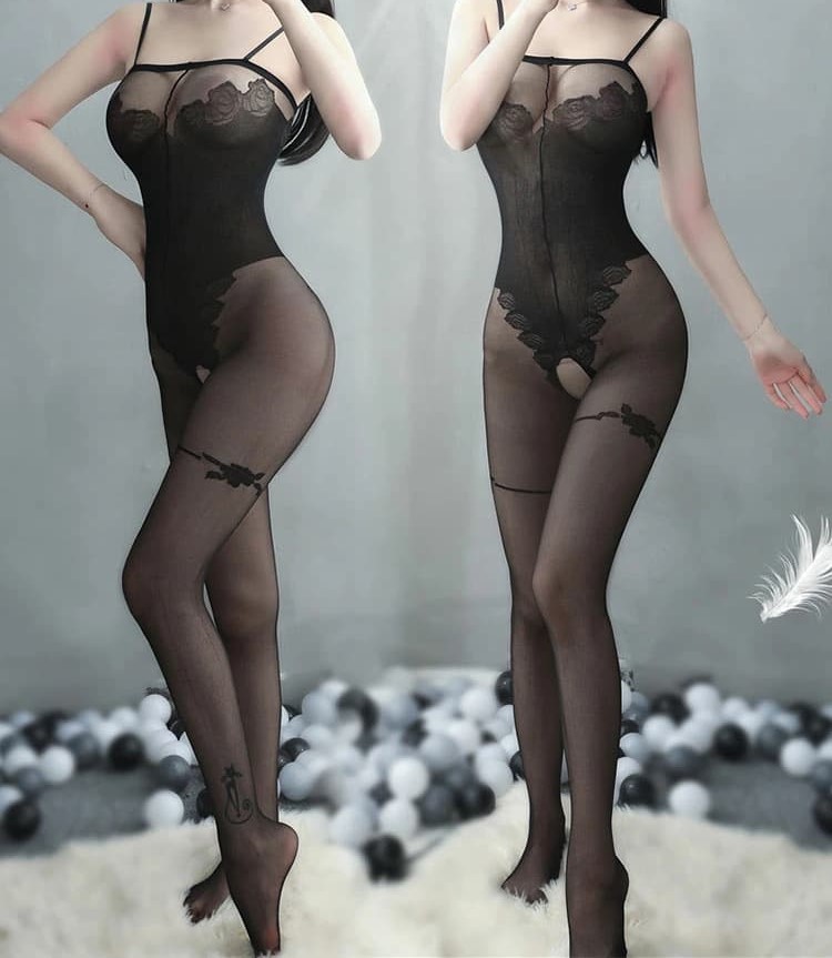 Боди-комбинезон с доступом "Iris" на узких бретелях