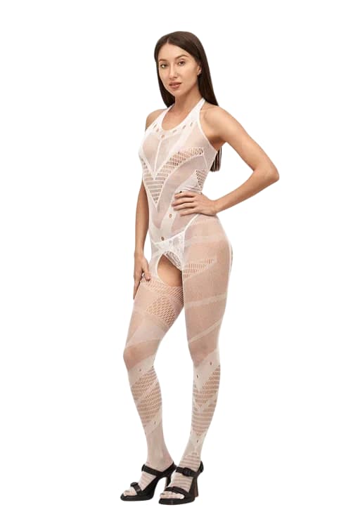 EroHot Glow Боди-комбинезон сетка "Janni" светящийся в темноте EroHot Glow Боди-комбинезон сетка "Janni" светящийся в темноте