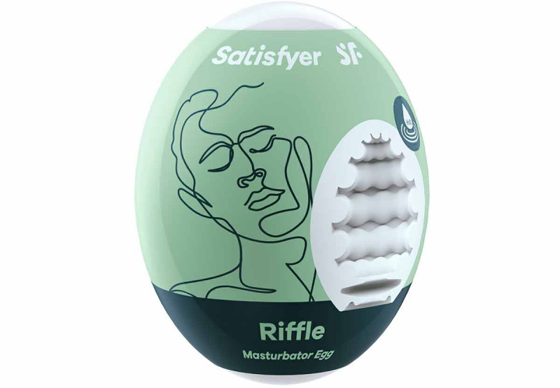 Satisfyer Мини-мастурбатор Egg Single Riffle