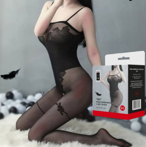 Боди-комбинезон с доступом "Iris" на узких бретелях