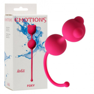 LT Шарики вагинальные Foxy, розовые