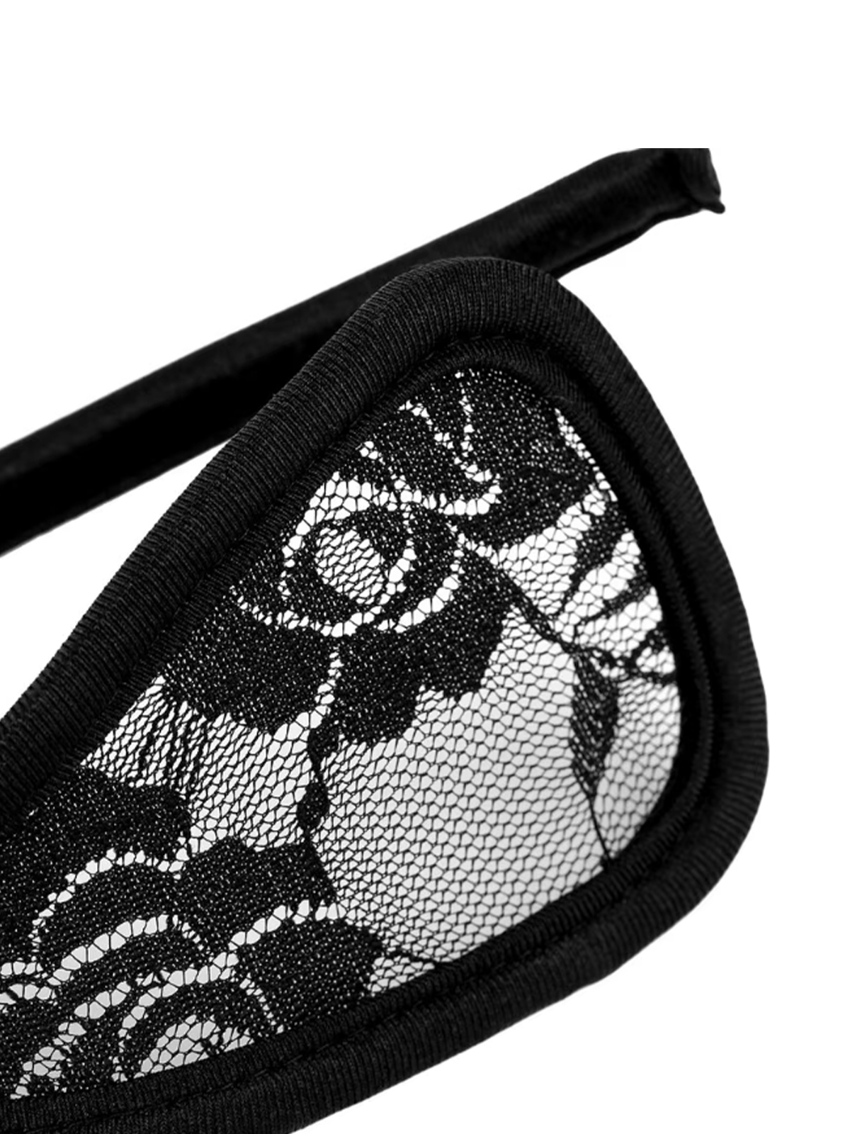 С-стринги "Кружево", черные