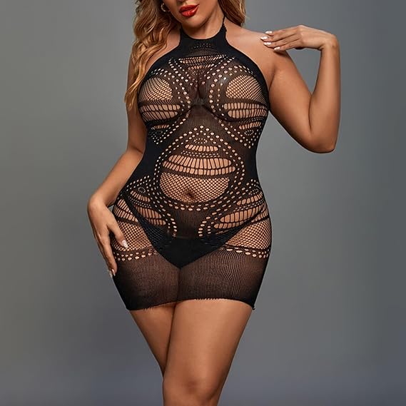 EroHot Eleganse Plus Платье сетка Elizabet EroHot Eleganse Plus Платье сетка Elizabet