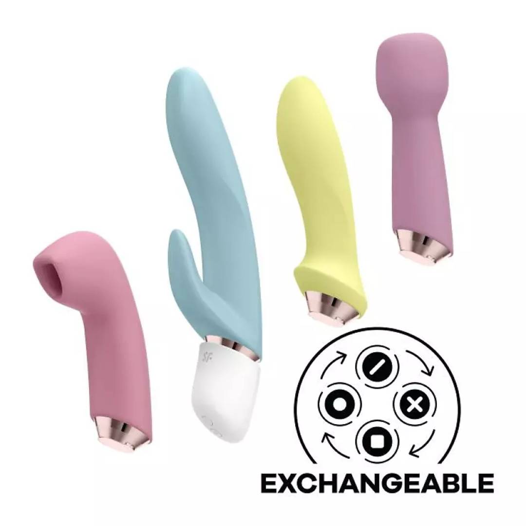 Набор вибраторов Satisfyer Marvelous Four, силикон, ассорти