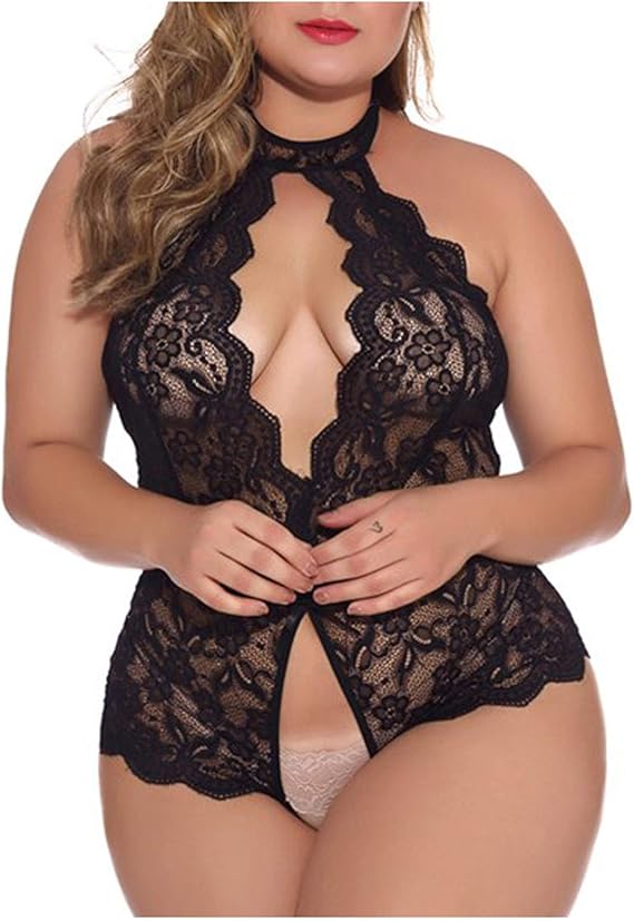 EroHot Eleganse Plus Боди женское кружевное с доступом "Layla" черное EroHot Eleganse Plus Боди женское кружевное с доступом "Layla" черное