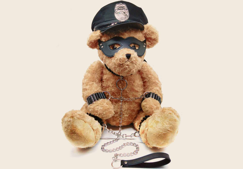 Подарочный набор с мягкой игрушкой и БДСМ-аксессуарами "Hot bear" №1